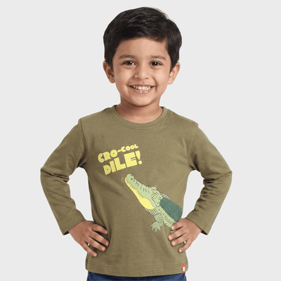 Full Sleeves Tee | CroCooldile