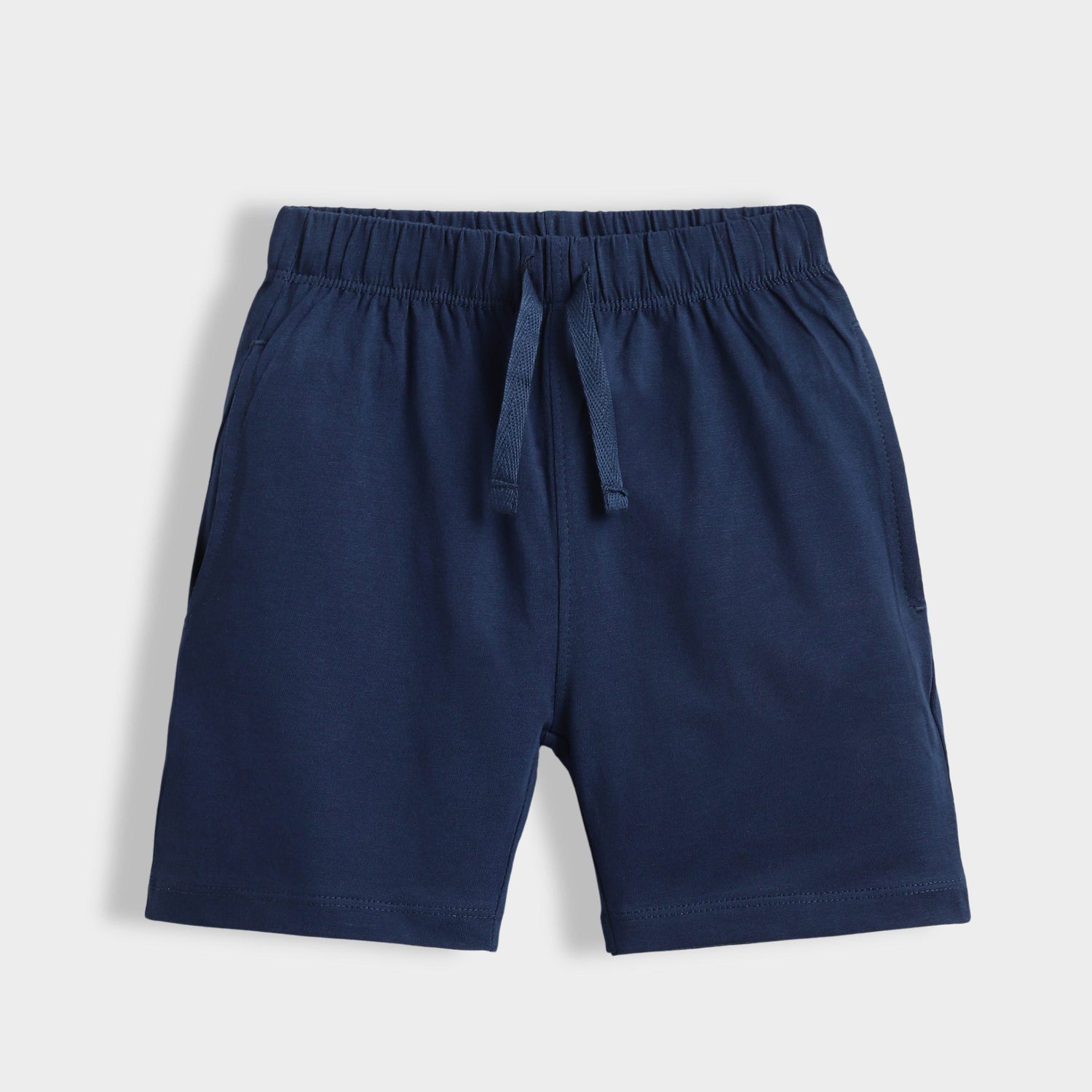 3 Pcs Cotton Shorts | Blue, Green, Brown