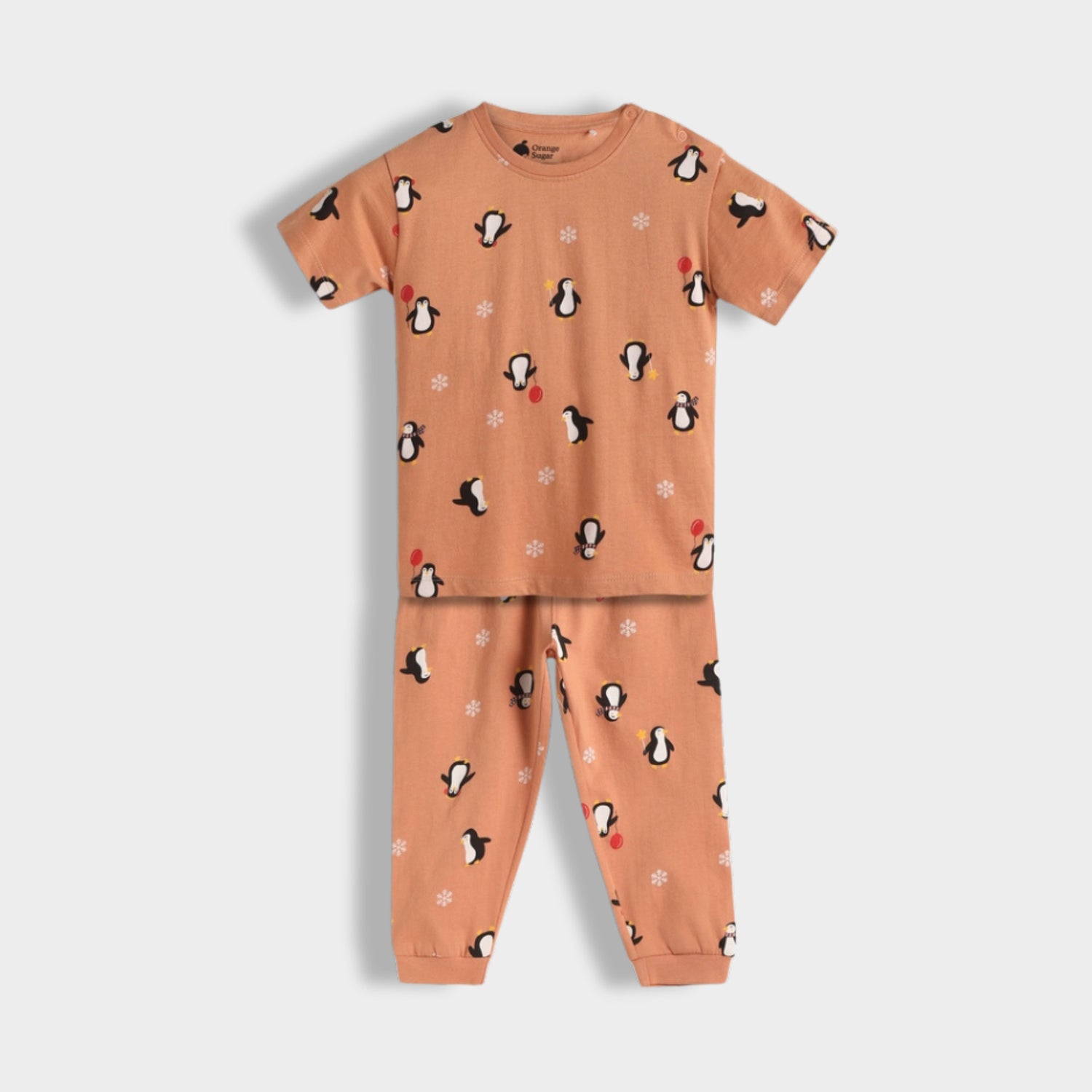 3 Pack Half Sleeves Unisex Co-ord Set | Penguin Chill, Cars, Black Stripes