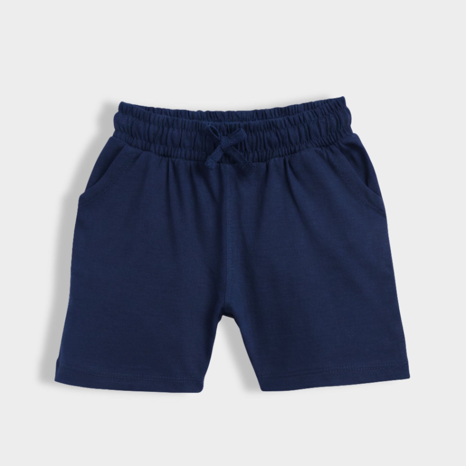 3 Pcs Cotton Shorts | Blue, Green, Brown