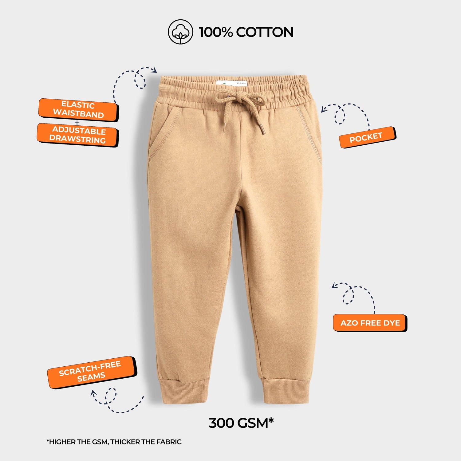 Winter Joggers | Brown