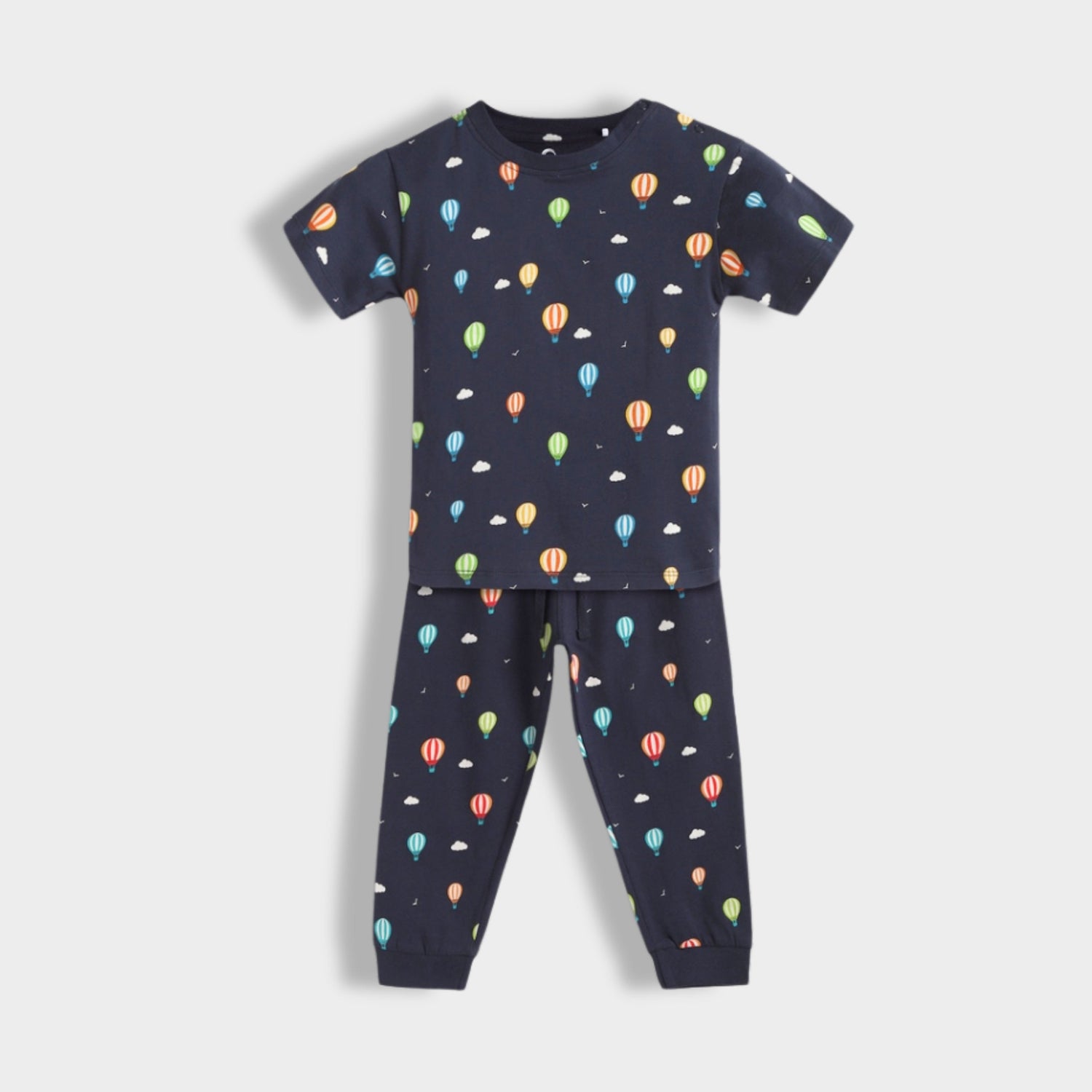 3 Pack Half Sleeves Unisex Co-ord Set | Hot Air, Furry & Orange