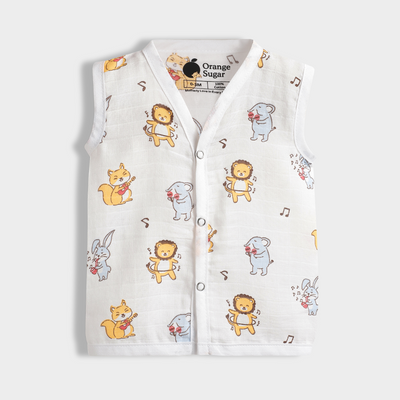 3 Pack Muslin Jhabla | Jungle Jingles, Balloon Ride, Breakfast