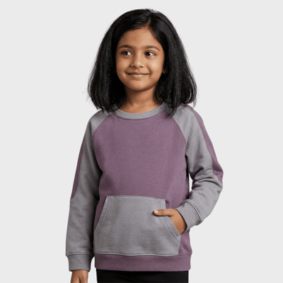 Winter Fleece Sweatshirt | Light Purple