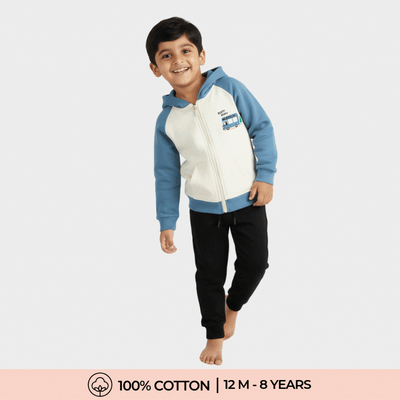 Unisex Winter Hoodie & Winter Jogger Set | School Bus