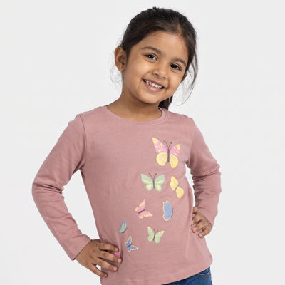 Full Sleeves Girls Top | Wings Of Joy