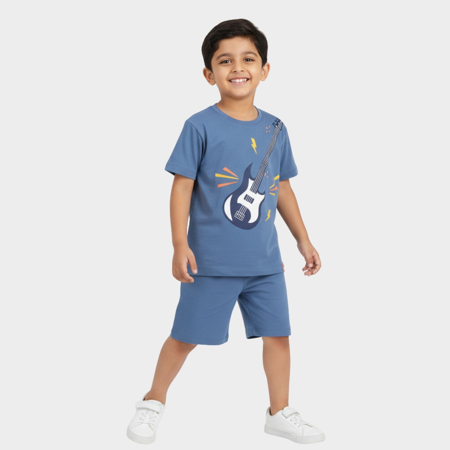 T-Shirt & Shorts Unisex Co-ord Set | Little Rockstar