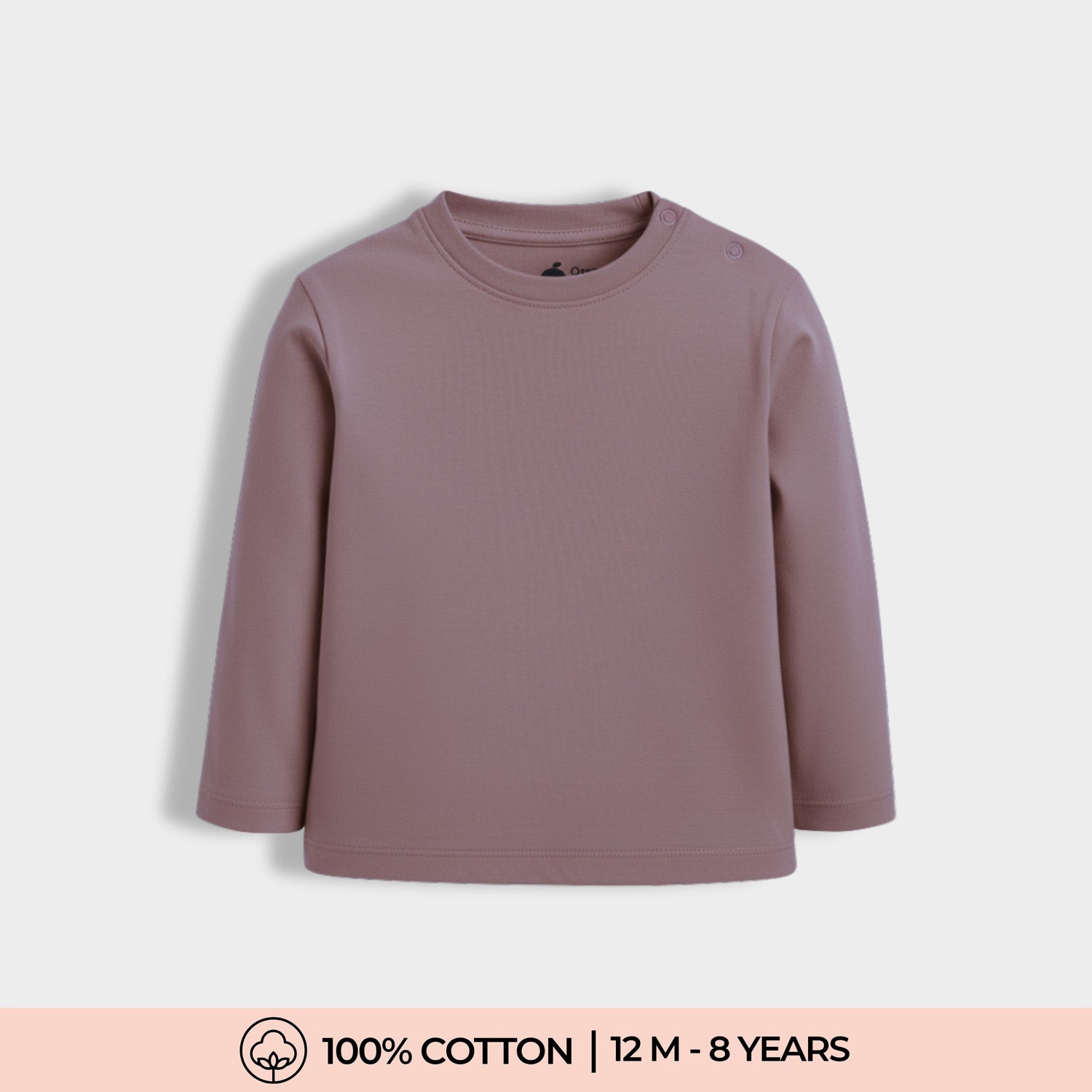 Full Sleeves Tee | Beetle Brown