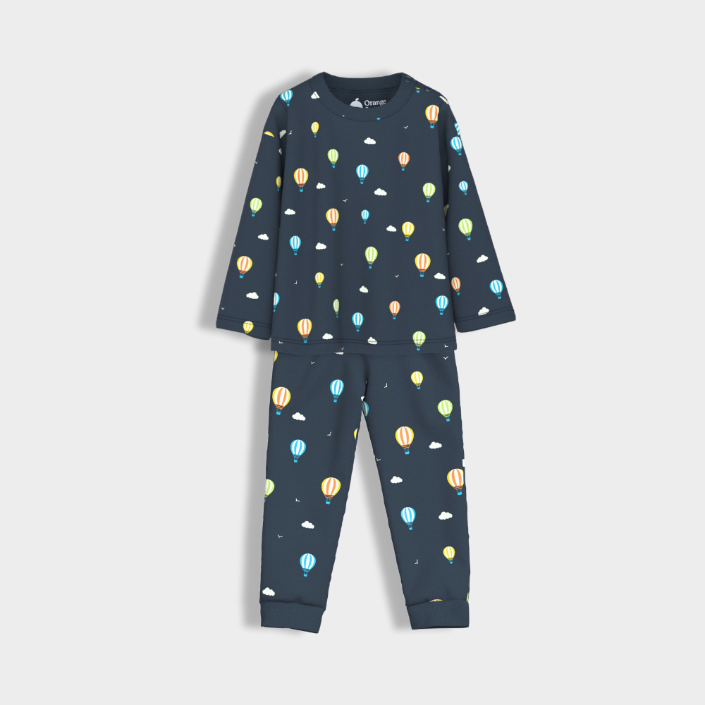 Full Sleeves Unisex Co-ord Set | Hot Air Balloon