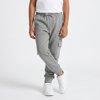 Interlock Joggers | Grey