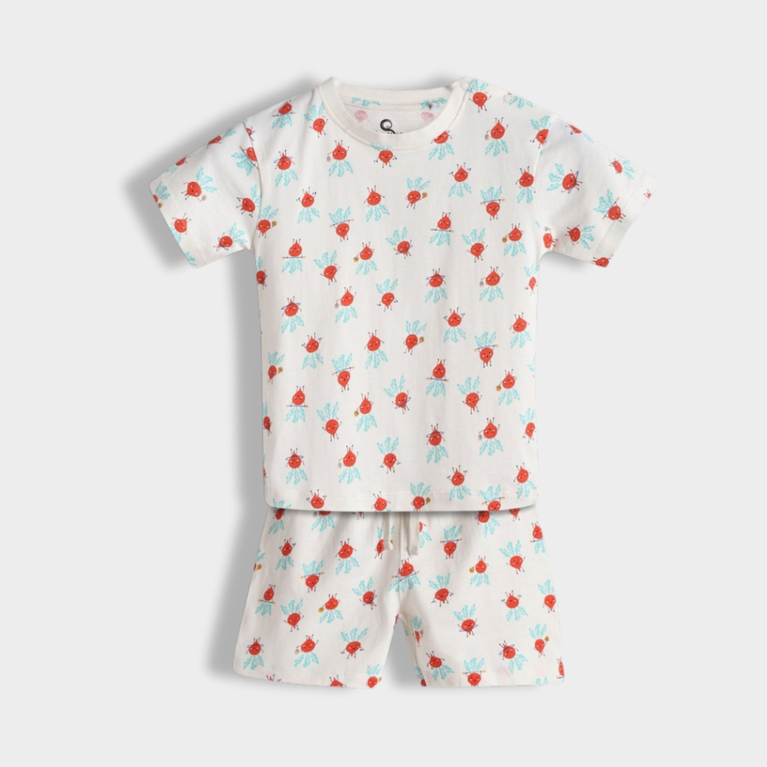 3 Pack T-Shirt & Shorts Unisex Co-ord Set | Farm, Beetroot, Penguin Chill