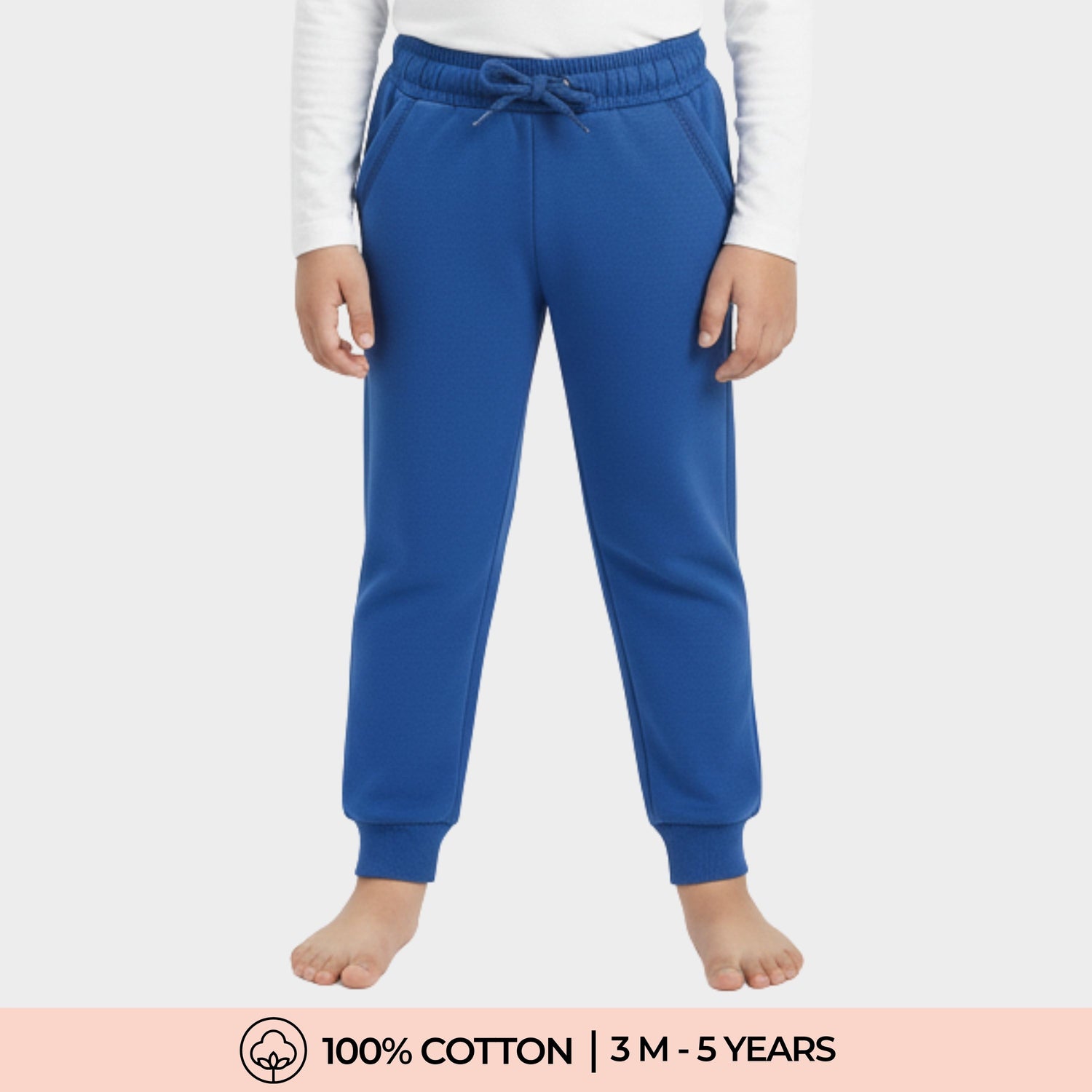 Winter Joggers | Snowy Blue