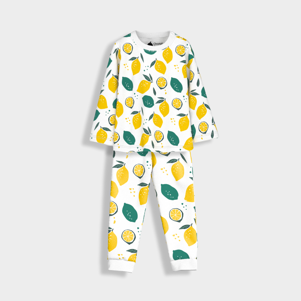 Full Sleeves Unisex Co-ord Set | Lemon Joy