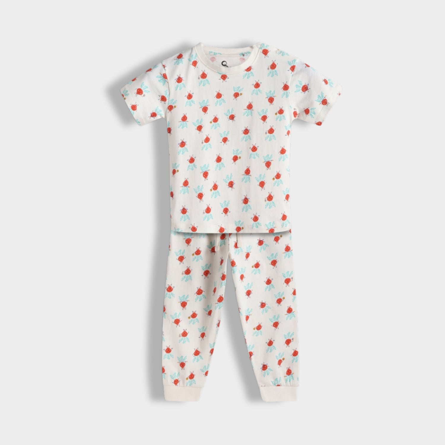 3 Pack Half Sleeves Unisex Co-ord Set | Giraffe, Beetroot & Hot Air
