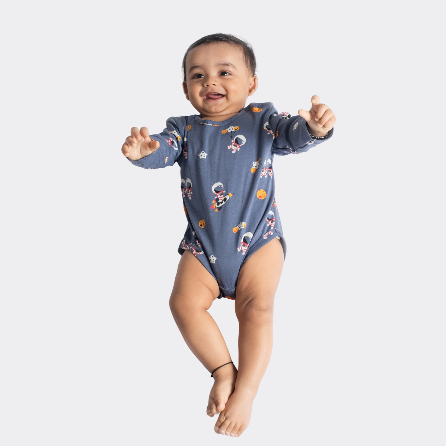 3 Pcs Full Sleeves Bodysuit | Space, Farm, Cars