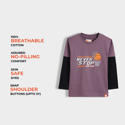 Full Sleeves Tee | Never Stop