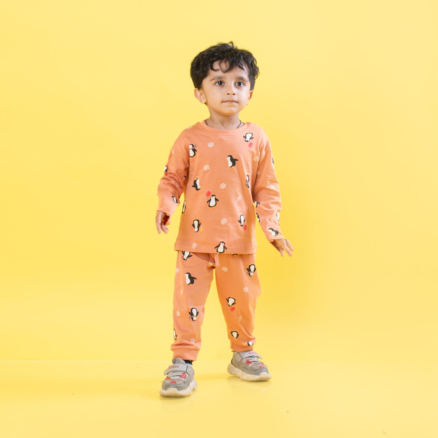 4 Pack Full Sleeves Unisex Co-ord Set | Circus, Lemon, Penguin Chill & Cheetah