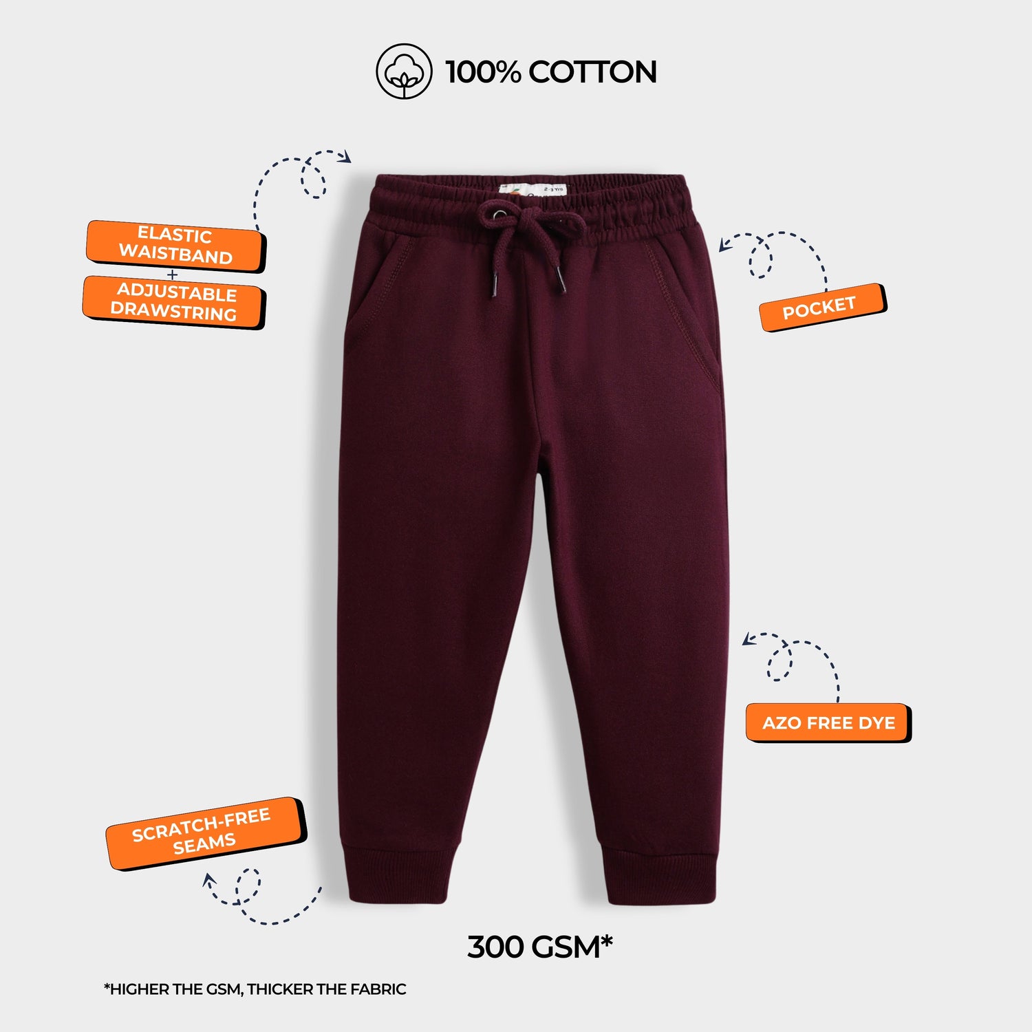 Winter Joggers | Purple