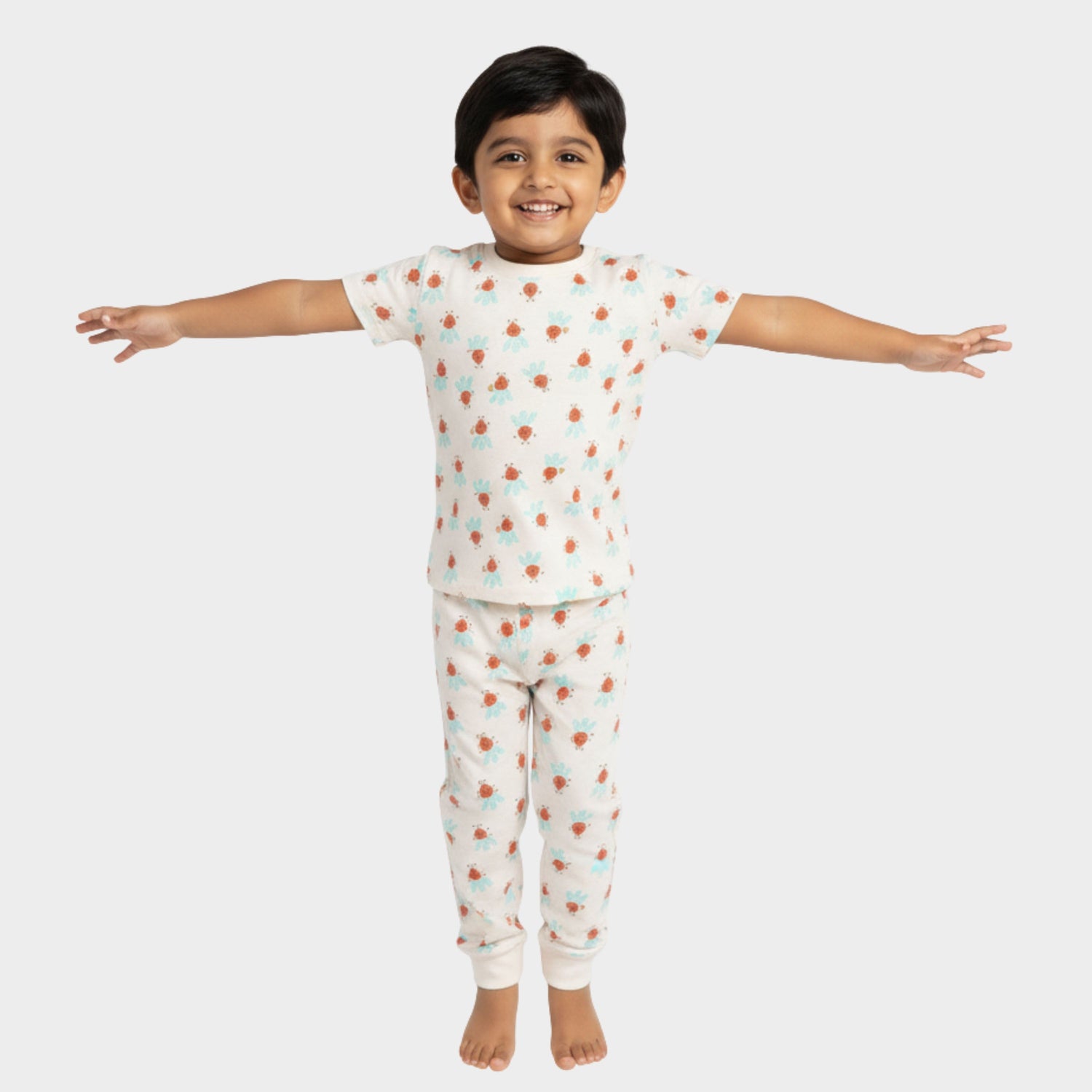 Half Sleeves Unisex Co-ord Set | Beet Workout