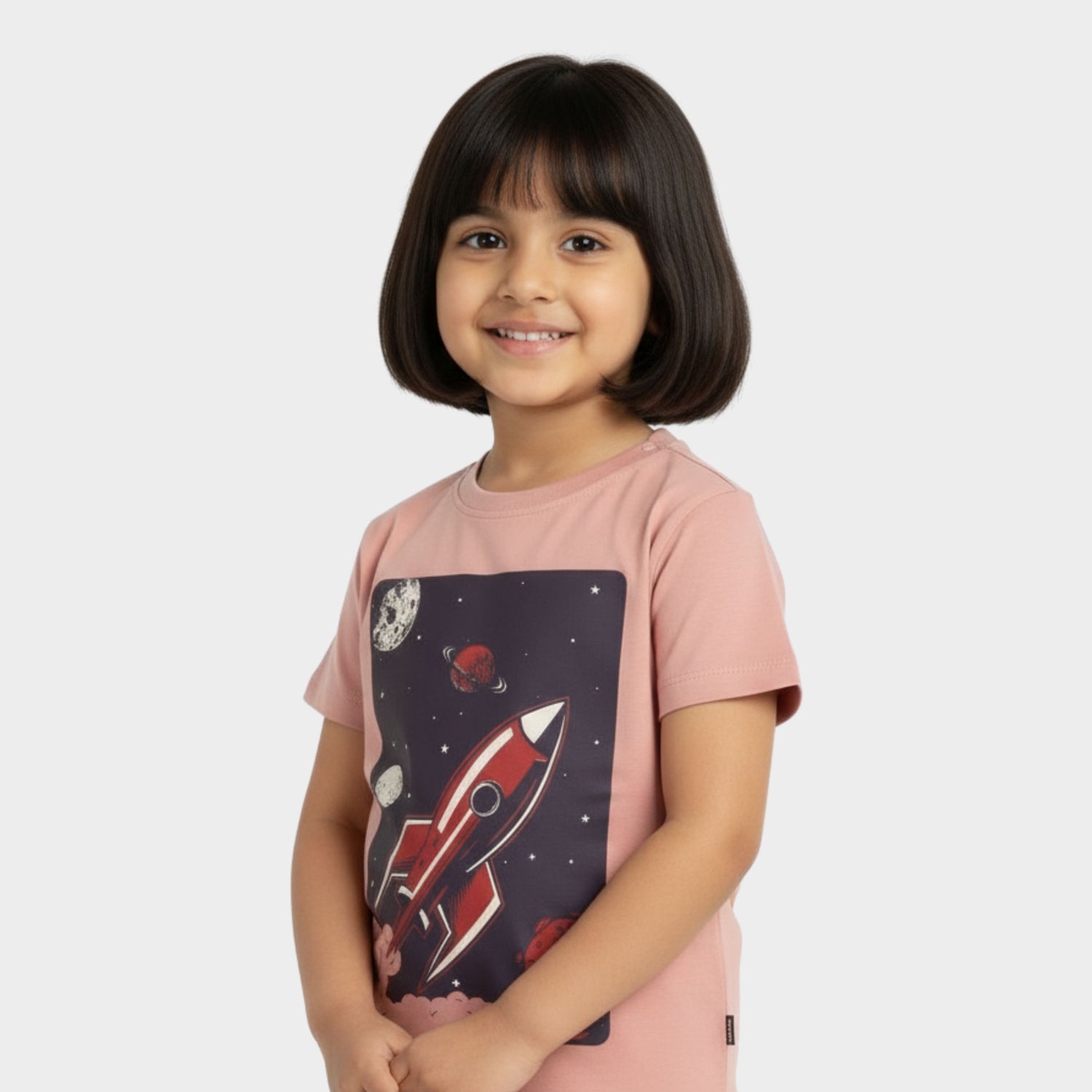 Half Sleeves Tee | Rocket