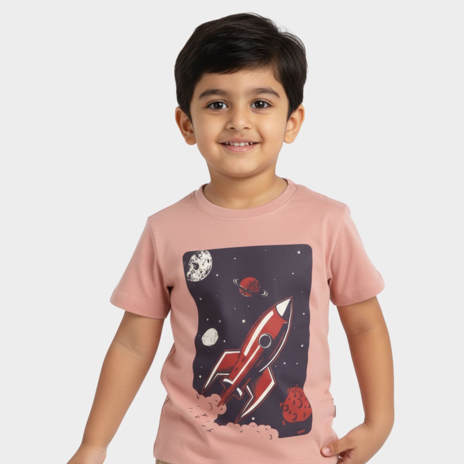 Half Sleeves Tee | Rocket
