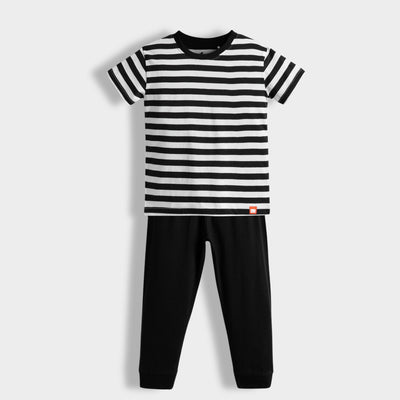3 Pack Half Sleeves Unisex Co-ord Set | Jungle, JCB, Black Stripes