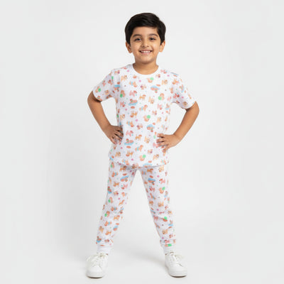 Half Sleeves Unisex Co-ord Set | Furry Friend