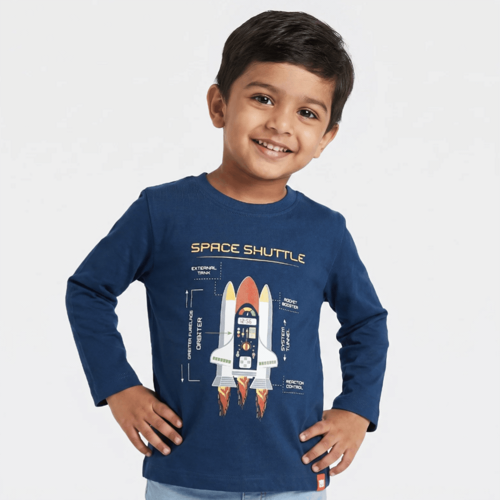 Full Sleeves Tee | Space Shuttle