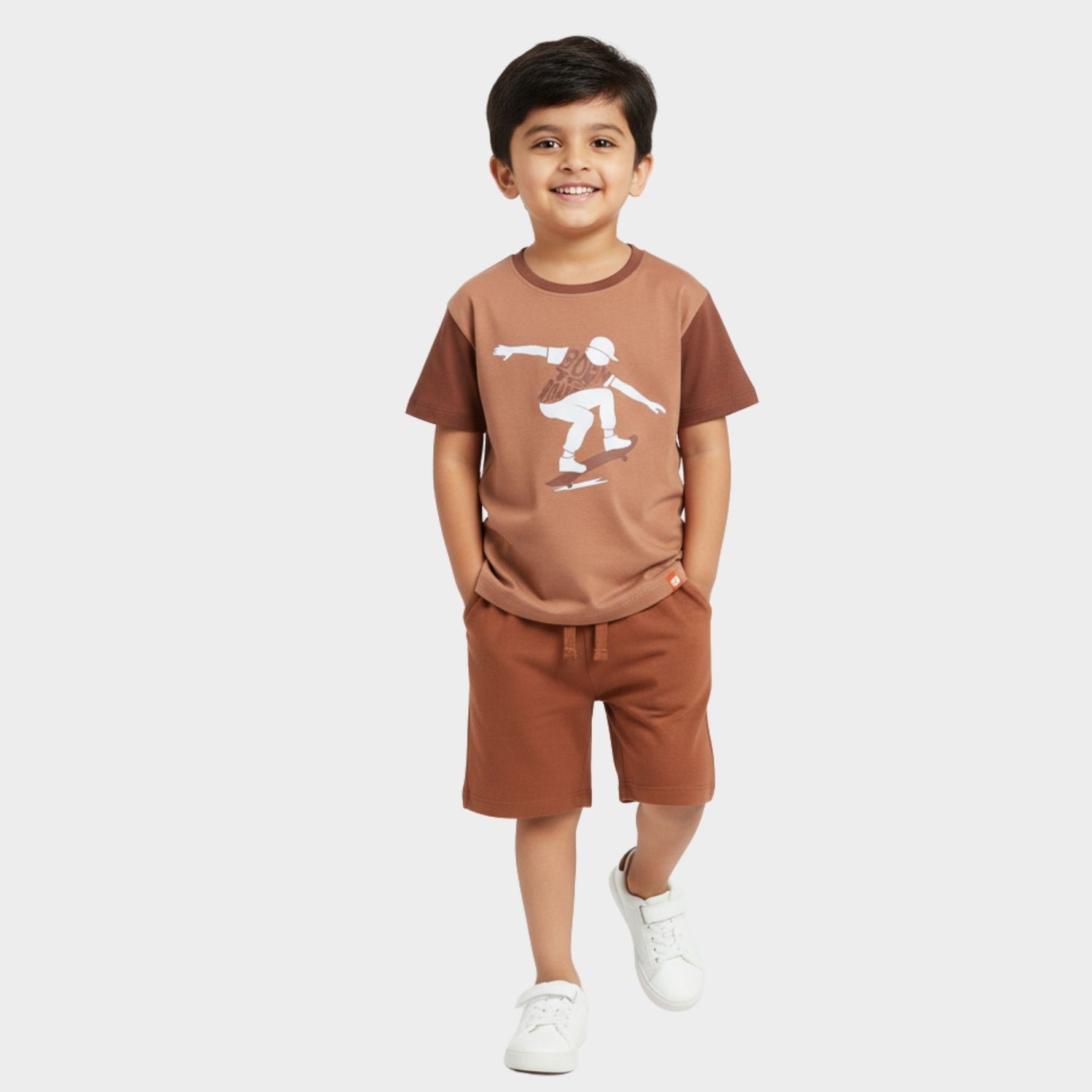T-Shirt & Shorts Unisex Co-ord Set | Ride And Roll
