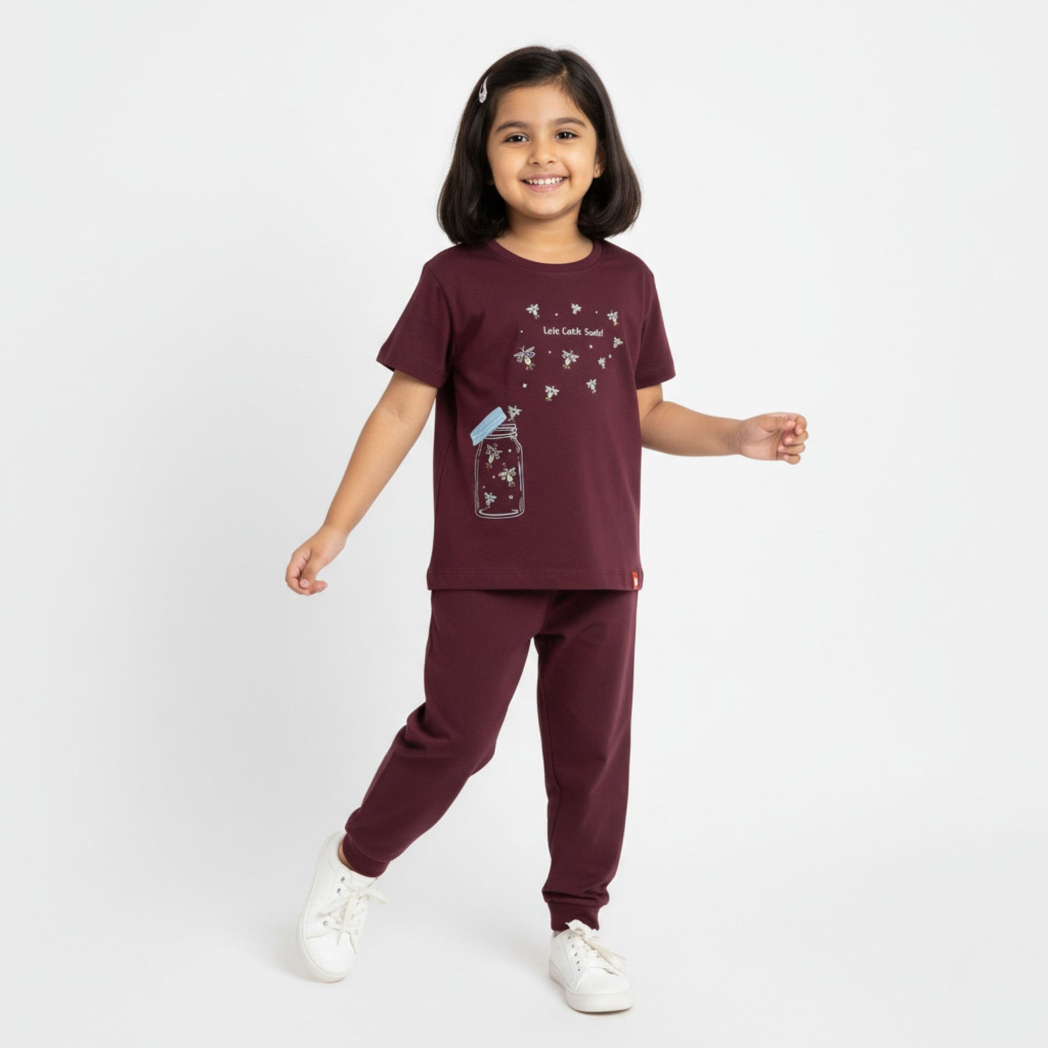 Half Sleeves Unisex T-Shirt & Joggers Set | Firefly Magic