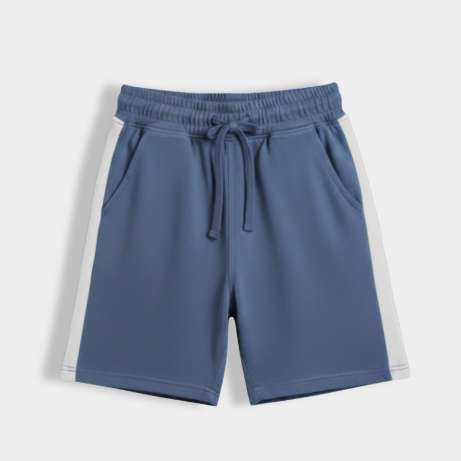 3 Pcs Cotton Shorts | Indigo Blue, Wine, Biscuit Brown