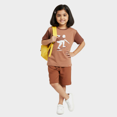 T-Shirt & Shorts Unisex Co-ord Set | Ride And Roll