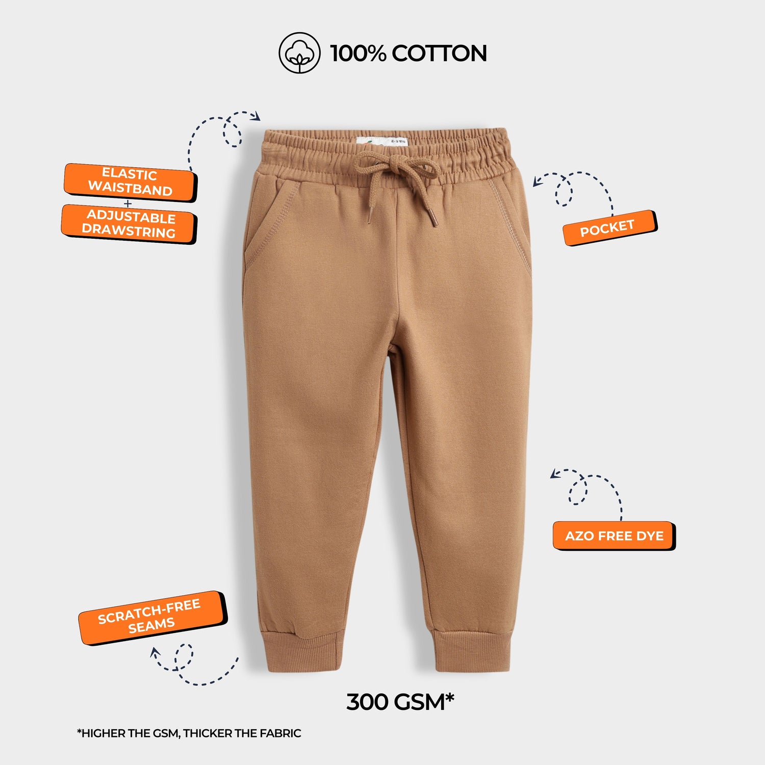 Winter Joggers | Brown