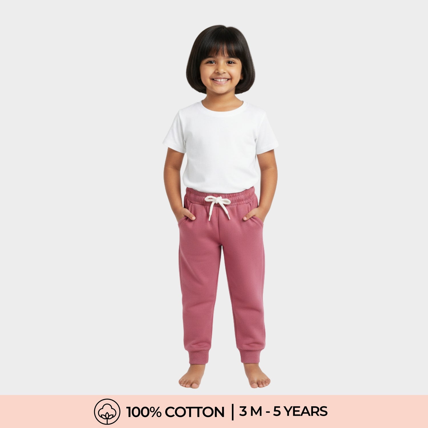 Winter Joggers | Pink
