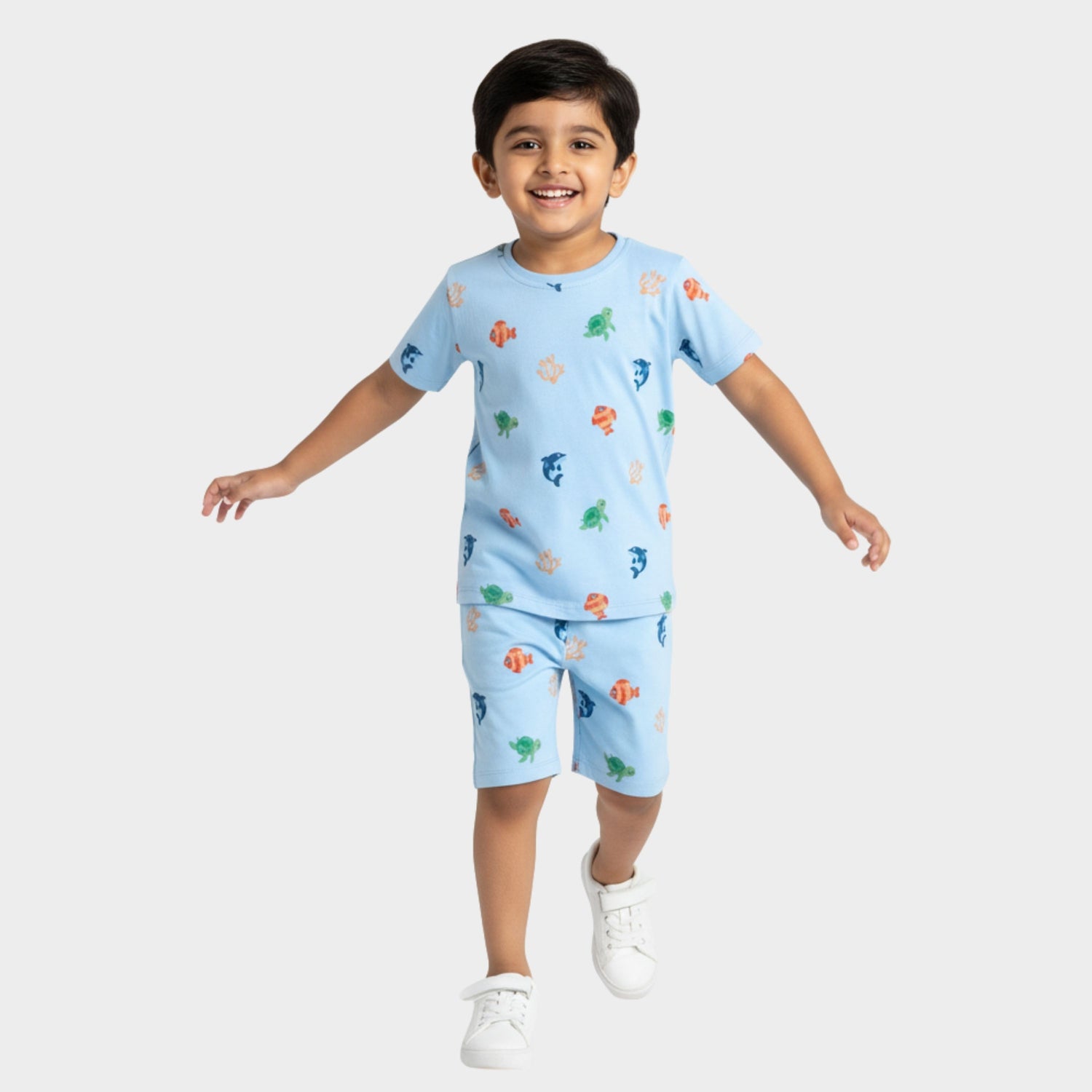 T-Shirt & Shorts Unisex Co-ord Set | Underwater Wonders