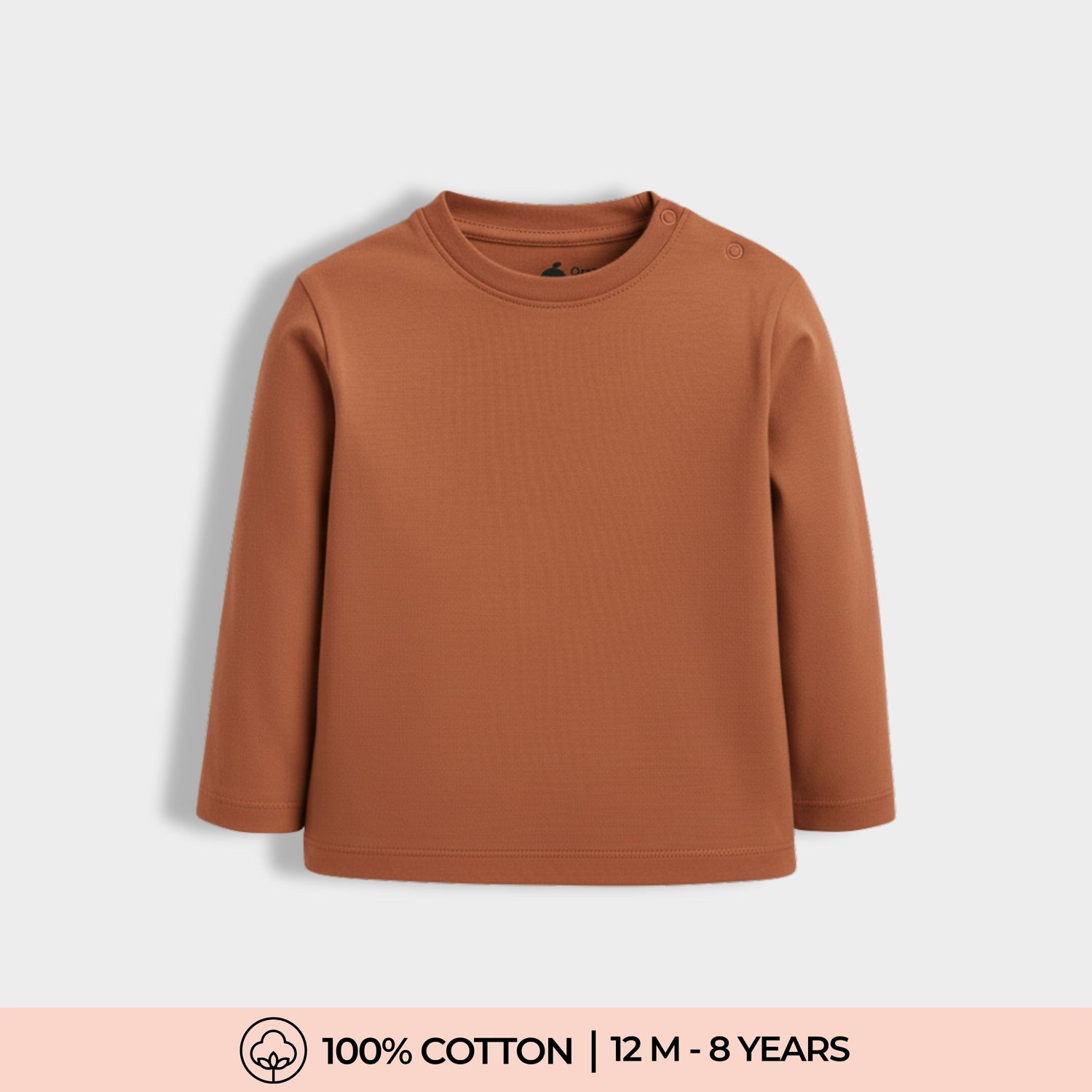 Full Sleeves Tee | Brown