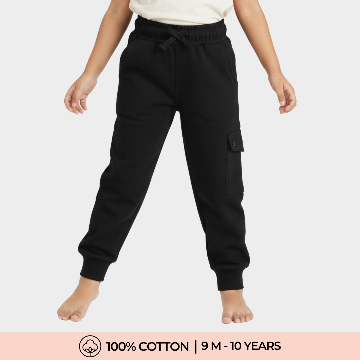 Interlock Joggers | Black
