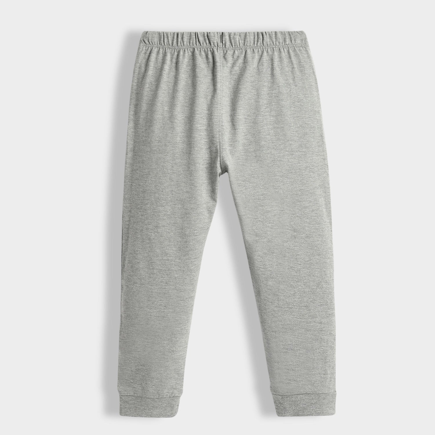 Cotton Joggers | Melange Grey