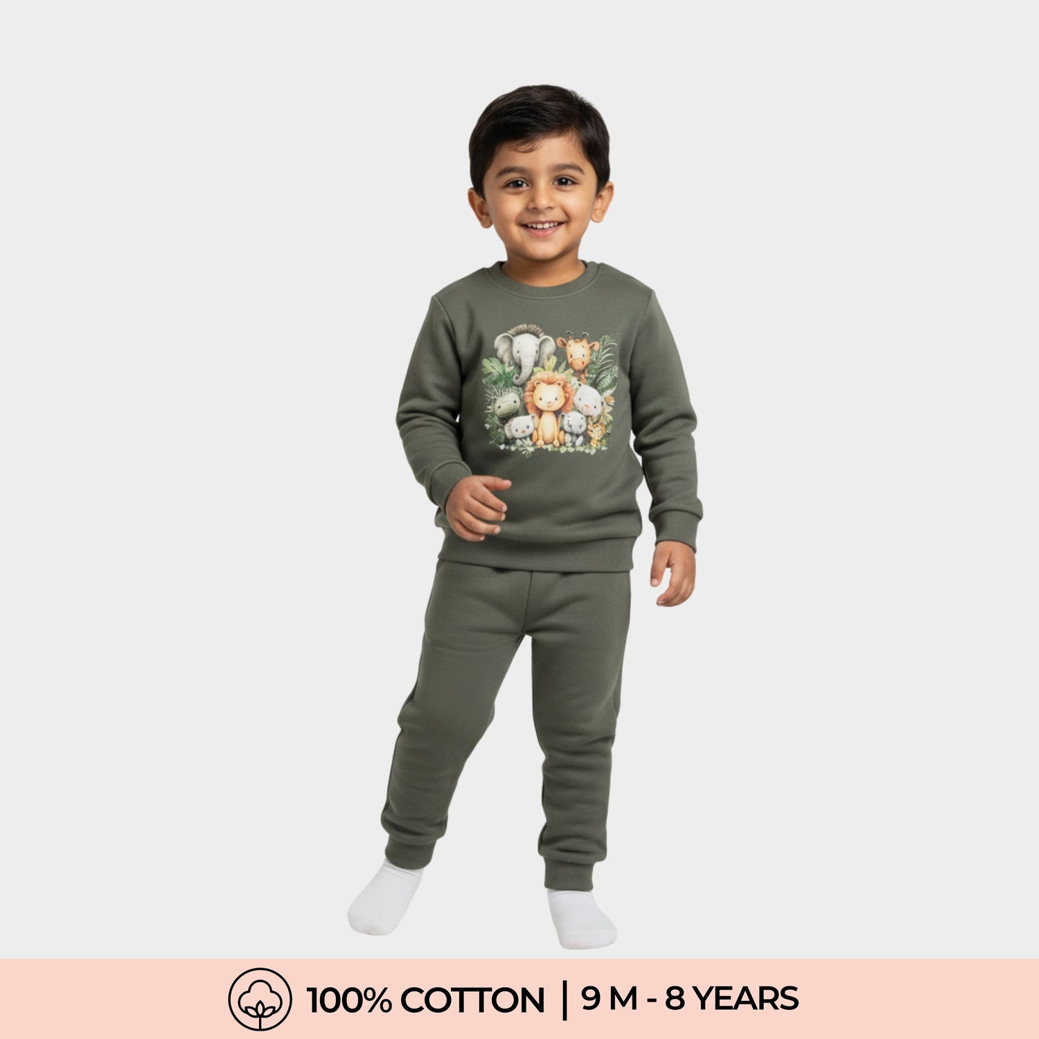 Sweatshirt & Joggers Set | Wild Pals