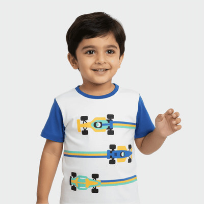 Half Sleeves Tee | Formula Racing