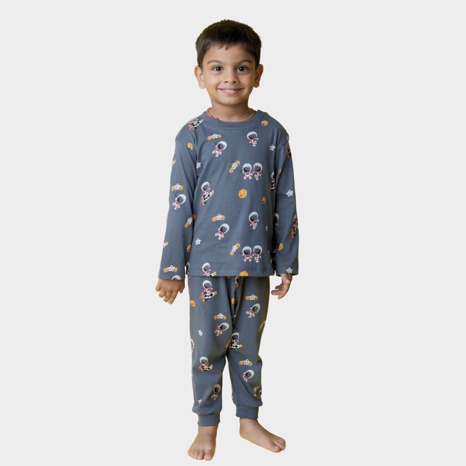 3 Pack Full Sleeves Unisex Co-ord Set | Space, Jungle, Underwater
