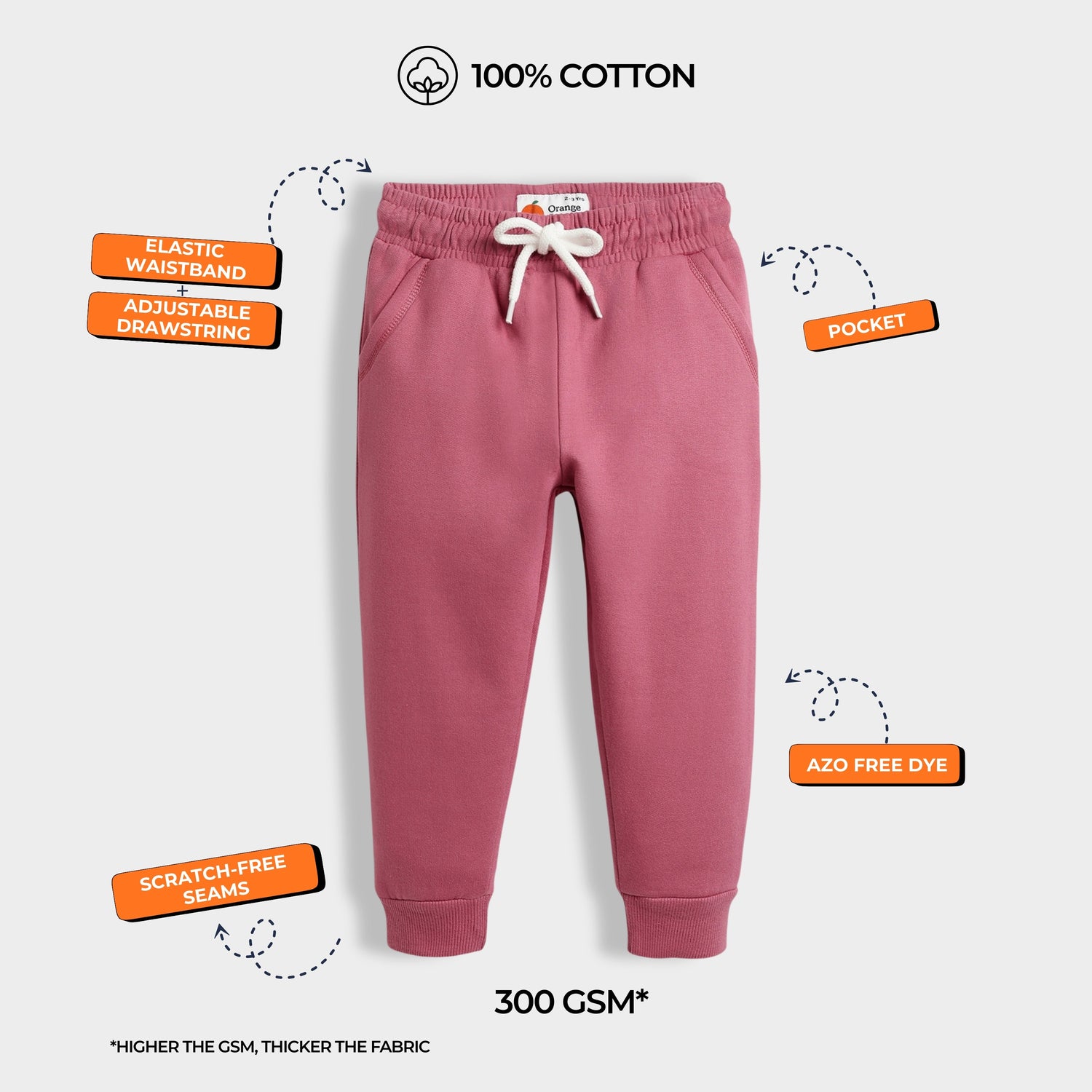 Winter Joggers | Pink