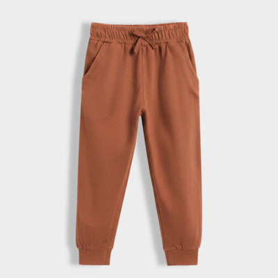 Cotton Joggers | Brown