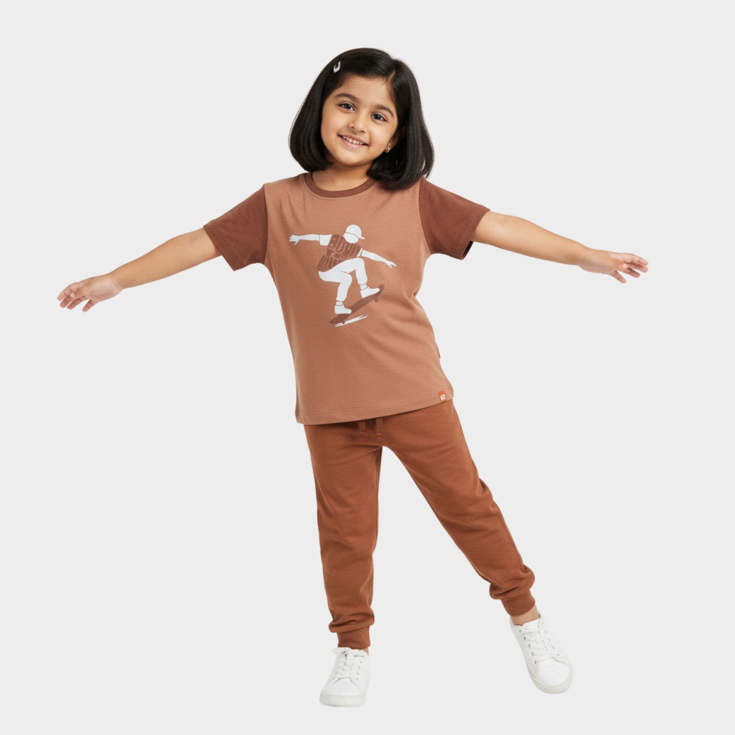 Half Sleeves Unisex T-Shirt & Joggers Set | Ride And Roll