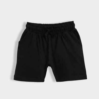 2 Pcs Cotton Shorts | Black