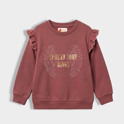 Winter Fleece Sweatshirt | Spread Your Wings