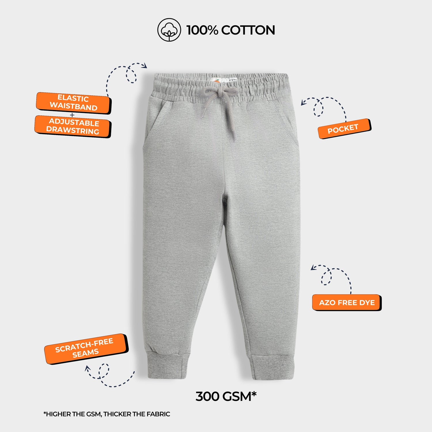 Winter Joggers | Grey