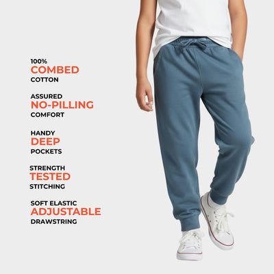 Cotton Joggers | Air Force Blue