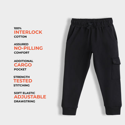 Interlock Joggers | Black
