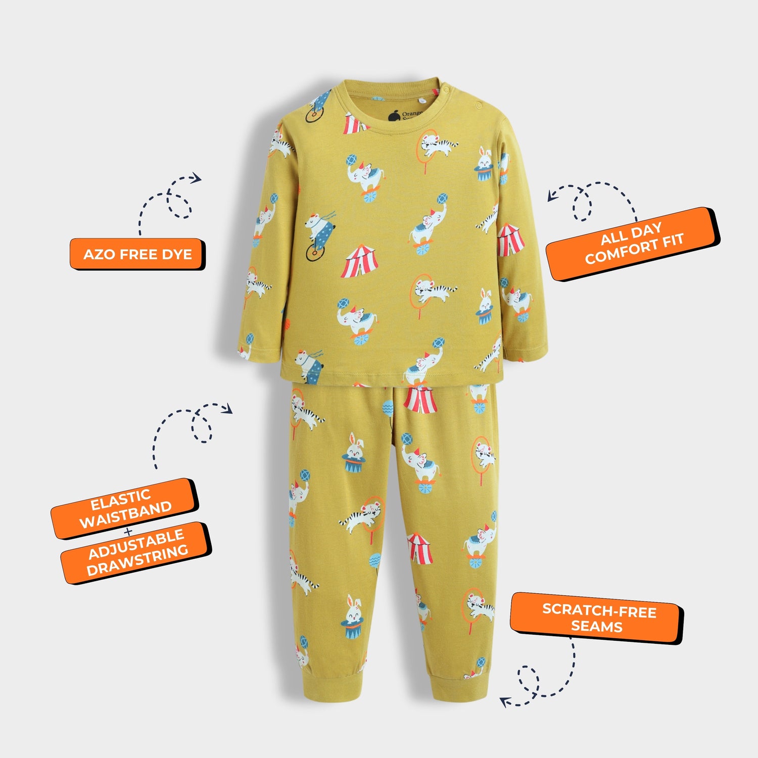 Full Sleeves Unisex Co-ord Set | Circus Stars